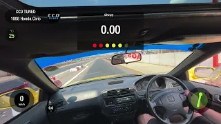 Honda Civic B20 VTEC 1/8th Mile Drag Race // NEW PERSONAL BEST TIME!!