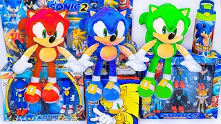 Sonic The Hedgehog Toy Collection Unboxing | Tails | Shadow | Knuckles | ASMR toy review no talking