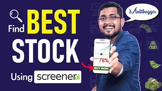 How to Find Best Stock for Long Term Investment using screener | How to Use screener for Stocks