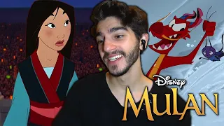 Watching A Disney Movie For The FIRST TIME... *MULAN* (movie commentary)