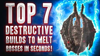 7 Devastating BUILDS to CRUSH Bosses FAST in Elden Ring! (Patch 1.09.1) 🧙‍♀️ ⚔️