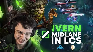 IVERN MID IN LCS - CHURCH OF C9 VS GG - CAEDREL