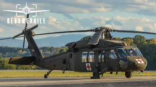 US Army HH-60M Black Hawk Arrival & Departure 16Oct20