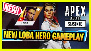 Apex Legends LOBA Gameplay New Hero Season 5 Apex Legends New Update New Legend  Full Game Season 5