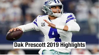 Dak Prescott 2019 Highlights/best throws and runs of the season