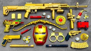 Iron Man Action Series Guns & Equipment, Realistic Sniper Rifle, Bow Arrow, Fidget Spinner From Box