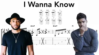 I Wanna Know Guitar Chords - Will Gittens Cover ft. Rome Flynn