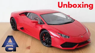 UNBOXING: AUTOart 1:18 Lamborghini Huracán LP610-4 - Rosso Mars