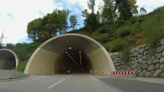 Austrian A10 Highway - Virtual Road Trip Between the Alps