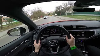 2023 Audi Q3 S-line 45 TFSIe S tronic POV Test Drive