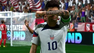 FIFA 23 - USA vs Iran - FIFA World Cup 2022 - Group B | PS5 | 4K #fifa23 #worldcup2022