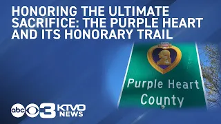 Honoring the ultimate sacrifice: The Purple Heart and its honorary trail