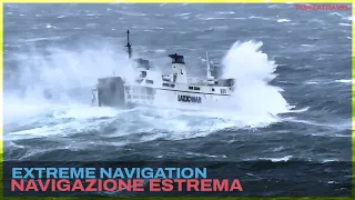 Navigazione estrema! da Ponza con la nave Tetide