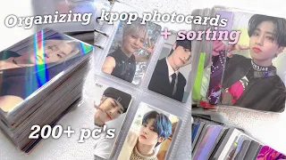 Сортировка и организация к-поп фотокарт skz, bts | sorting and organizing k-pop photocards