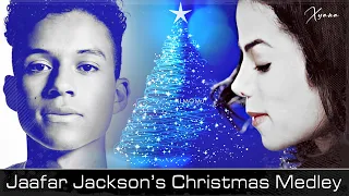 Jaafar Jackson, Michael Jackson's Nephew, sings "The Christmas Song" with his father and his brother