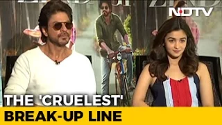 Shah Rukh And Alia Bhatt Say This Is The 'Cruelest' Break-Up Line