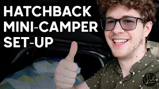 How I Turned my Mazda 3 Hatchback into a Mini Camper