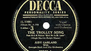 1944 HITS ARCHIVE: The Trolley Song - Judy Garland