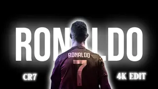 🗣️🔥 RONALDO EDIT BECAUSE HE IS THE GOAT 🐐 🔥 | 4K EDIT