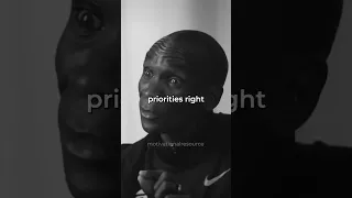 Eliud Kipchoge On The Three Rules To Self Discipline | Motivational Video