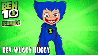 Poppy Playtime Huggy Wuggy: Scary Among Us | Ben 10 Fanmade Transformation