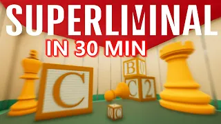 Superliminal Speedrun in 30 Minutes