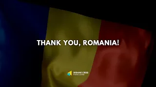 Our Neighbor, Our Friend: Romania, Ukraine thanks you!