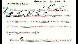 Passage Breakdown - 1 Corinthians 14:26-33 | Rich Spiritual Worship - Week 12