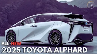 First Look! 2025 Toyota Alphard Redesign - Luxury Minivan Hybrid!