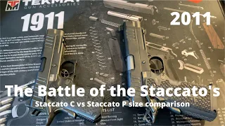 STI Staccato P vs Staccato C size comparison