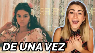 De Una Vez - Selena Gomez ✰ REACTION