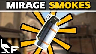 MUST KNOW MIRAGE SMOKES - CS:GO Smoke Tutorial