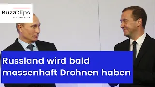 Ex-Präsident Medwedew: Russland wird bald massenhaft Drohnen besitzen