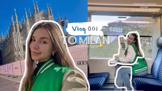 Travel Vlog!! Перший раз в МІЛАНІ!🥰🫣🛍 + шопінг💕Розповідаю про мінус цього міста😤