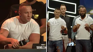 DENIS ZAŁĘCKI VS "DON DIEGO" I DAWID ZAŁĘCKI VS ALAN KWIECIŃSKI - NAJLEPSZE MOMENTY KONFERENCJI