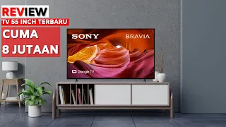 REVIEW LED TV 55 INCH 8 JUTAAN TERBARU || SONY KD 55X75K