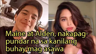 Maine Mendoza at Alden Richards, kampante na, dahil nakapagpundar na sa kanilang buhay magasawa