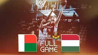 Madagascar v Hungary | Full Basketball Game | FIBA U19 Basketball World Cup 2023