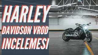 HARLEY DAVİDSON V-ROD MUSCLE İNCELEMESİ / KAMYON LASTİĞİ OLAN MOTOSİKLET / SU SOĞUTMALI HARLEY