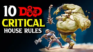 10 BEST Critical Strike Homebrew Rules for D&D  5e