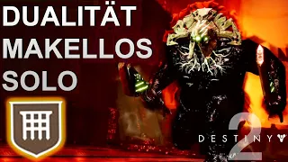 Destiny 2 Dungeon Dualität Solo Makellos (Titan) Deutsch/German