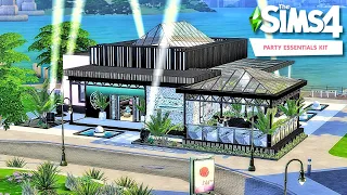 PARTY ESSENTIALS | SAN MYSHUNO NIGHT CLUB | The Sims 4 | Speed Build | No CC