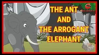 Ant And The Arrogant Elephant | Panchatantra Moral Stories for Kids | Maha CartoonTV English