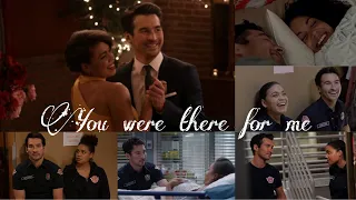 Victoria Hughes & Travis Montgomery (Station 19) - You were there for me // Travic Story S1-S6