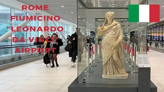 Rome Fiumicino Airport - Walking Tour of "Leonardo da Vinci" Airport