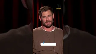 Chris Hemsworth Spoils Thor Love and Thunder🤣 #chrishemsworth