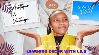 SIMPLIFYING DECOR Ep.1: Mostly confused decor words, layman's definition of decor/ID terminologies.