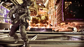 Call of Duty Ghosts -  Stealth Skyscraper Rappel Mission - Federation Day #codghosts #gameplay