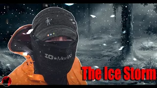 Entombed in Ice With Powerful Winds - Ice Storm Truck Camp Adventure