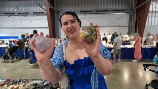 BC Rock and Gem show 2024, Chilliwack BC, Canada